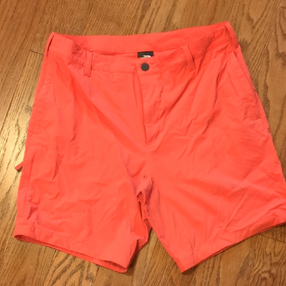 North Face Men's Orange Shorts